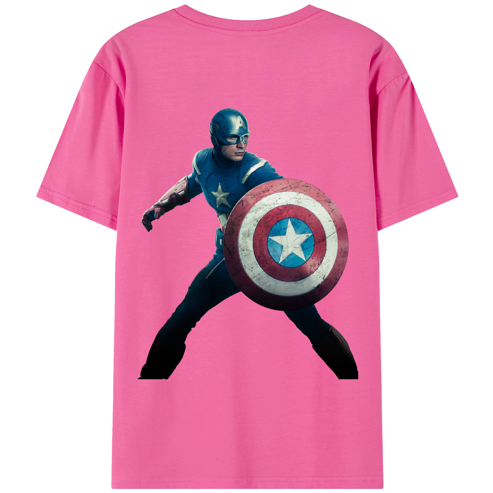 （画像用） アベンジャーズ The Avengers レディース半袖Tシャツ(バックプリント)